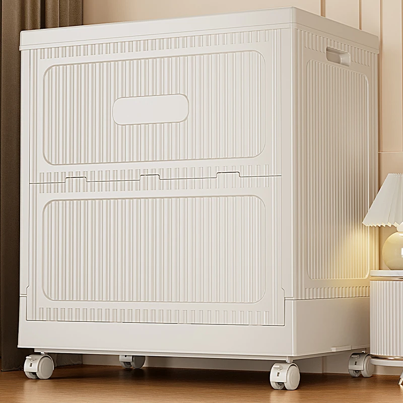 锦绣百年翻盖收纳箱可折叠储物箱大容量家用卧室整理衣物达人专属