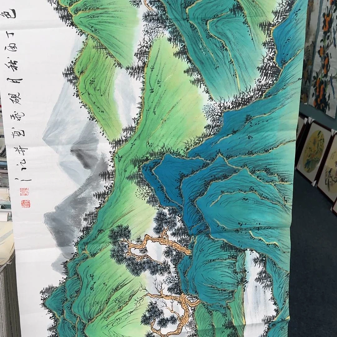 纯手绘的好看作品