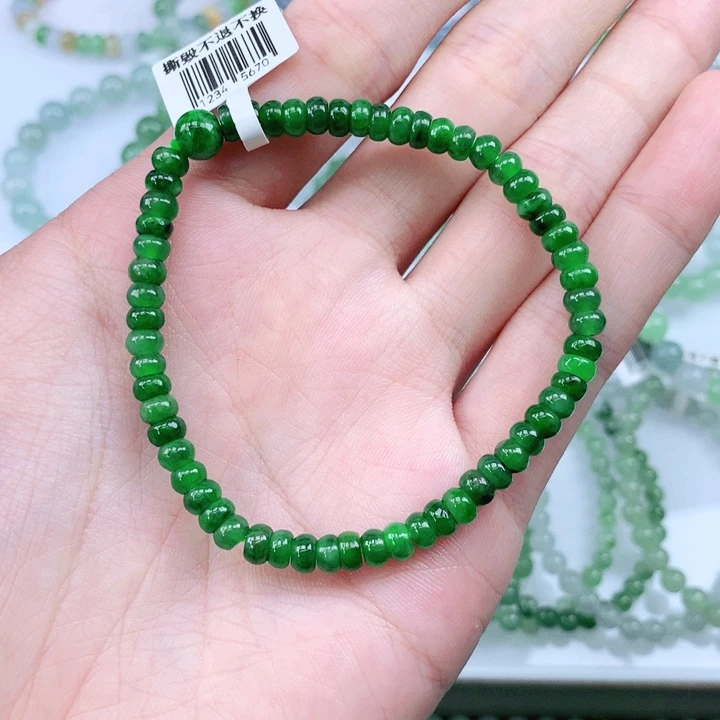 未镶嵌手链翡翠翡翠