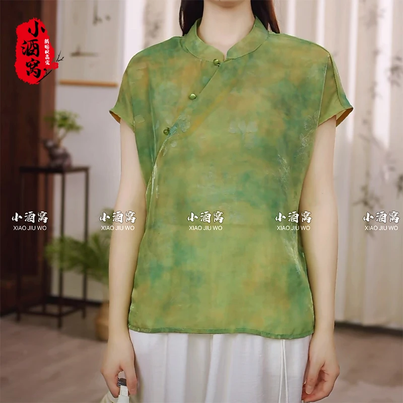 [春水碧]小酒窝新国风 新中式时尚气质上衣-61