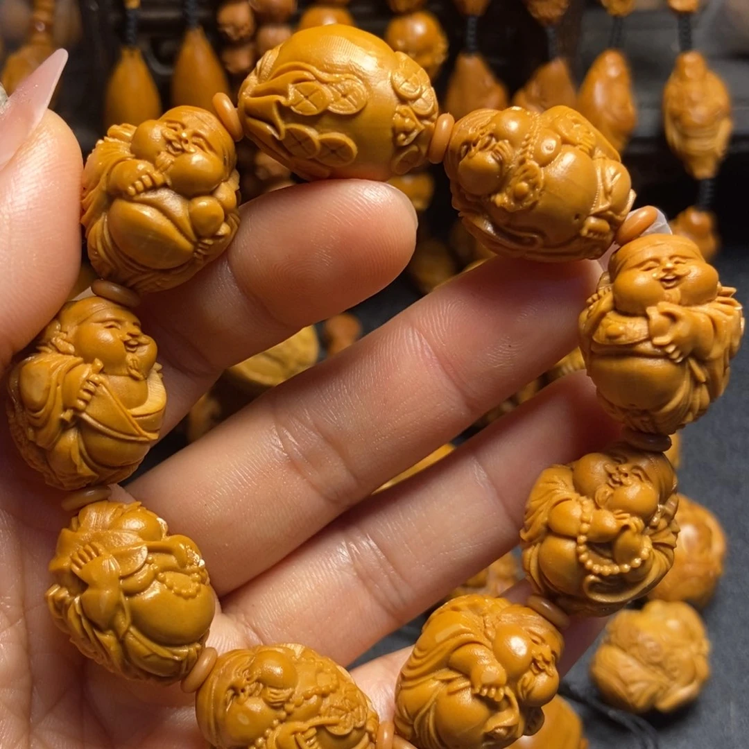 【闪购商品】手串/手链橄榄核瑞兽财神