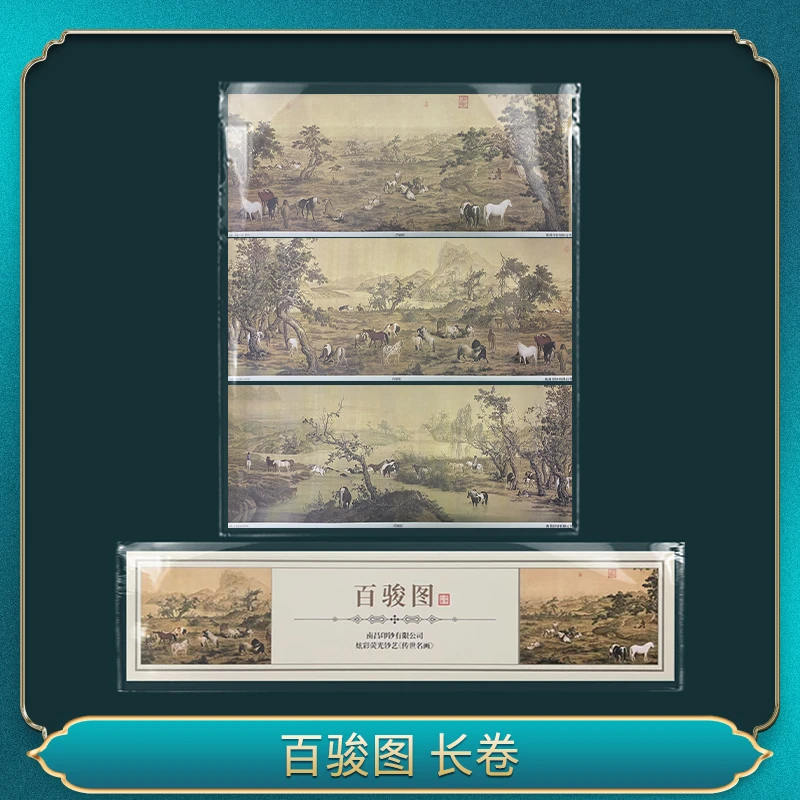 非法定货币百骏图 长卷（桶装）