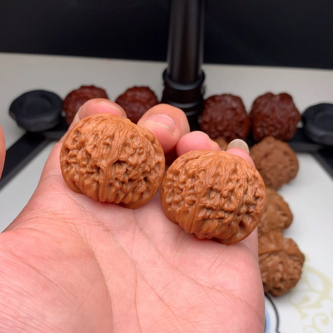 文玩核桃吊坠38磨盘