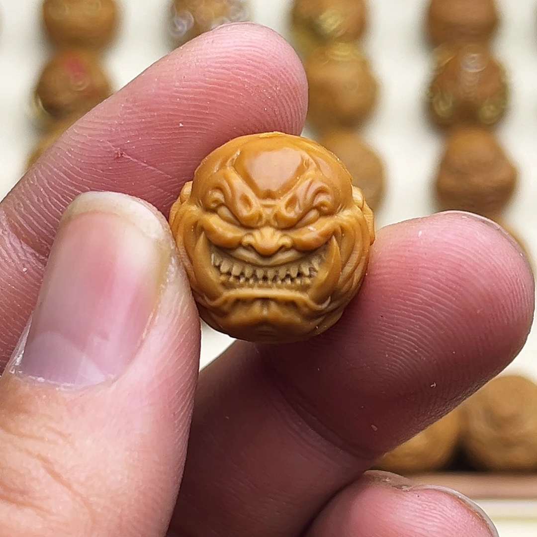 吊坠猴头核桃獠牙如来17