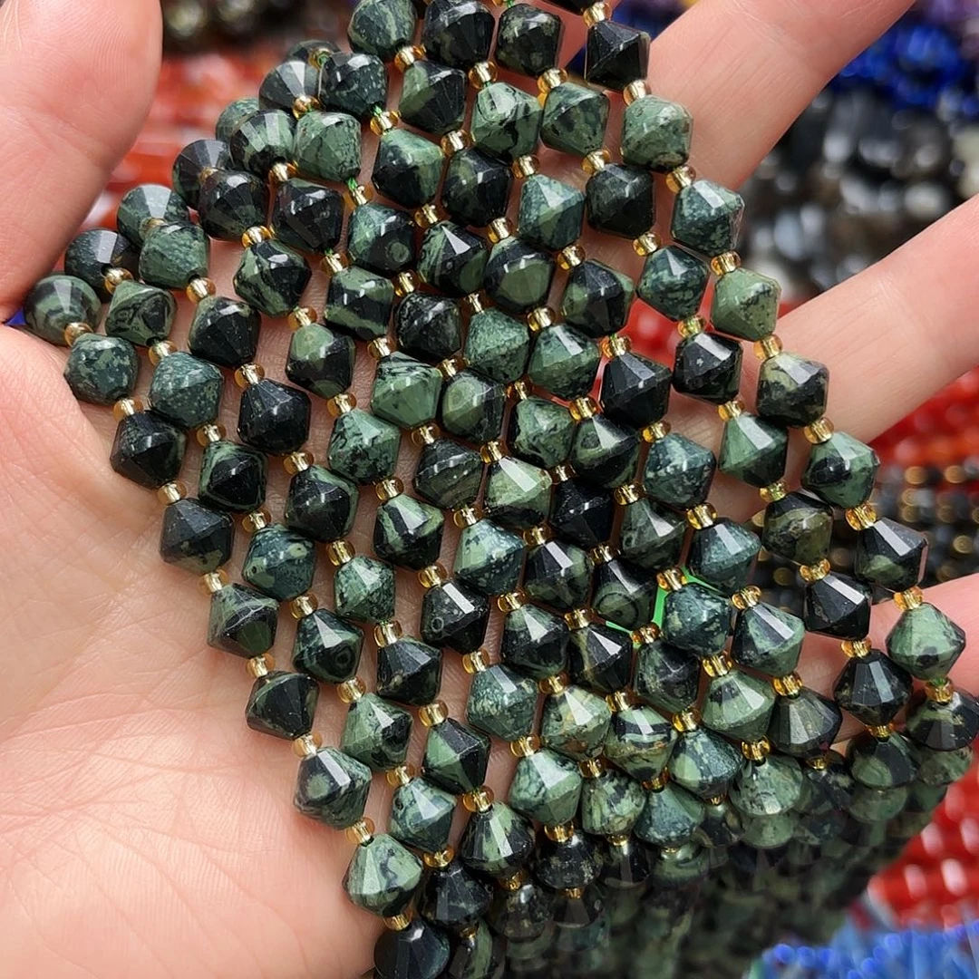 玛瑙/玉髓未镶嵌珠宝半成品卡8雀仔石塔切一条