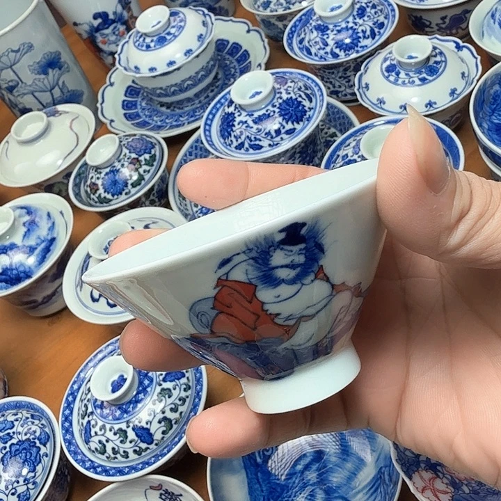 手绘斗笠款钟馗福利款