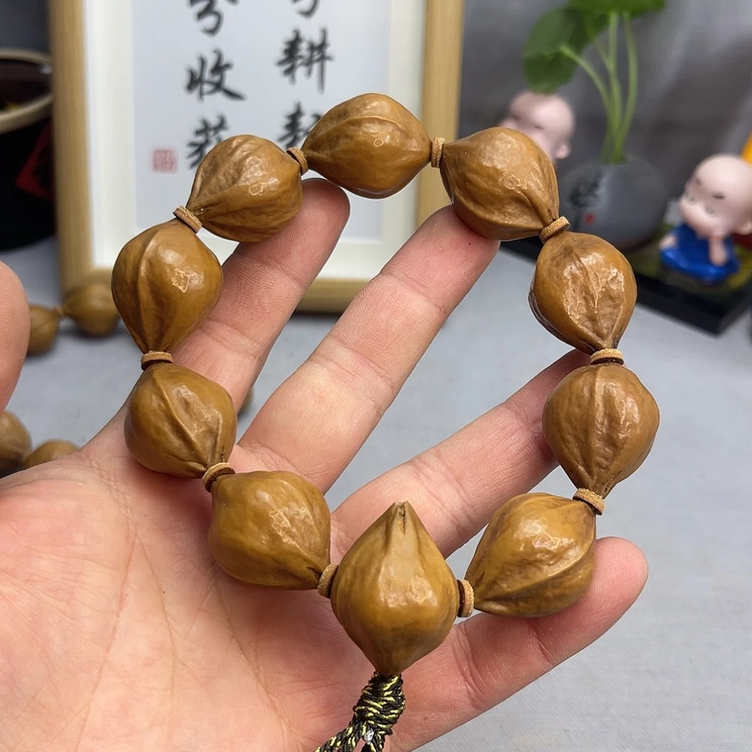 橄榄核手串22蒜头核