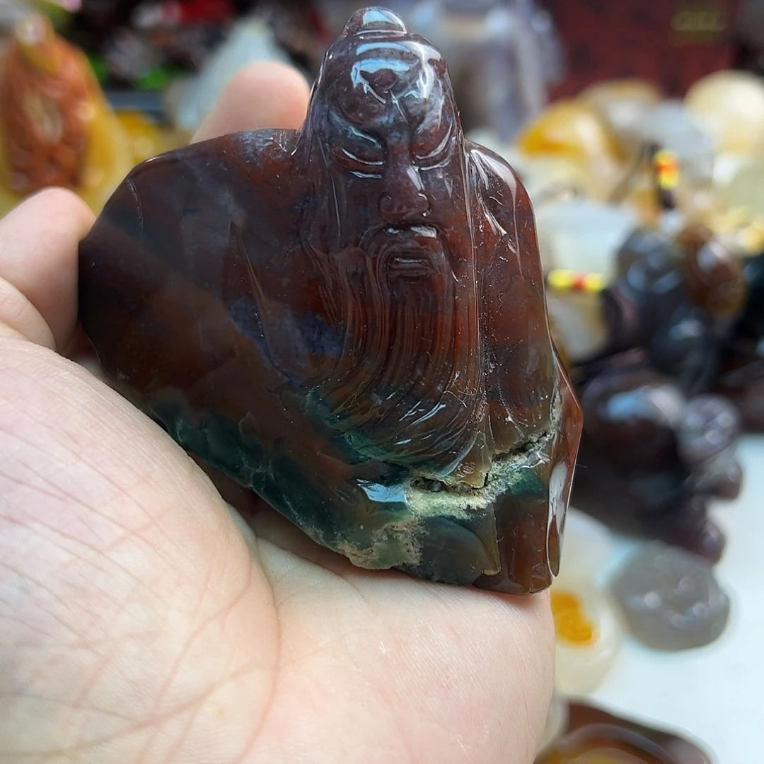 玛瑙/玉髓合金颈饰