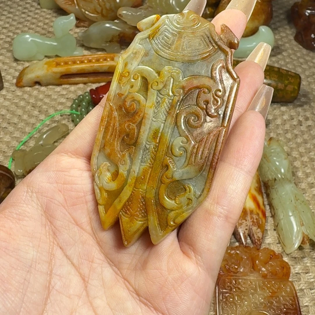 吊坠白玉菩提挂件