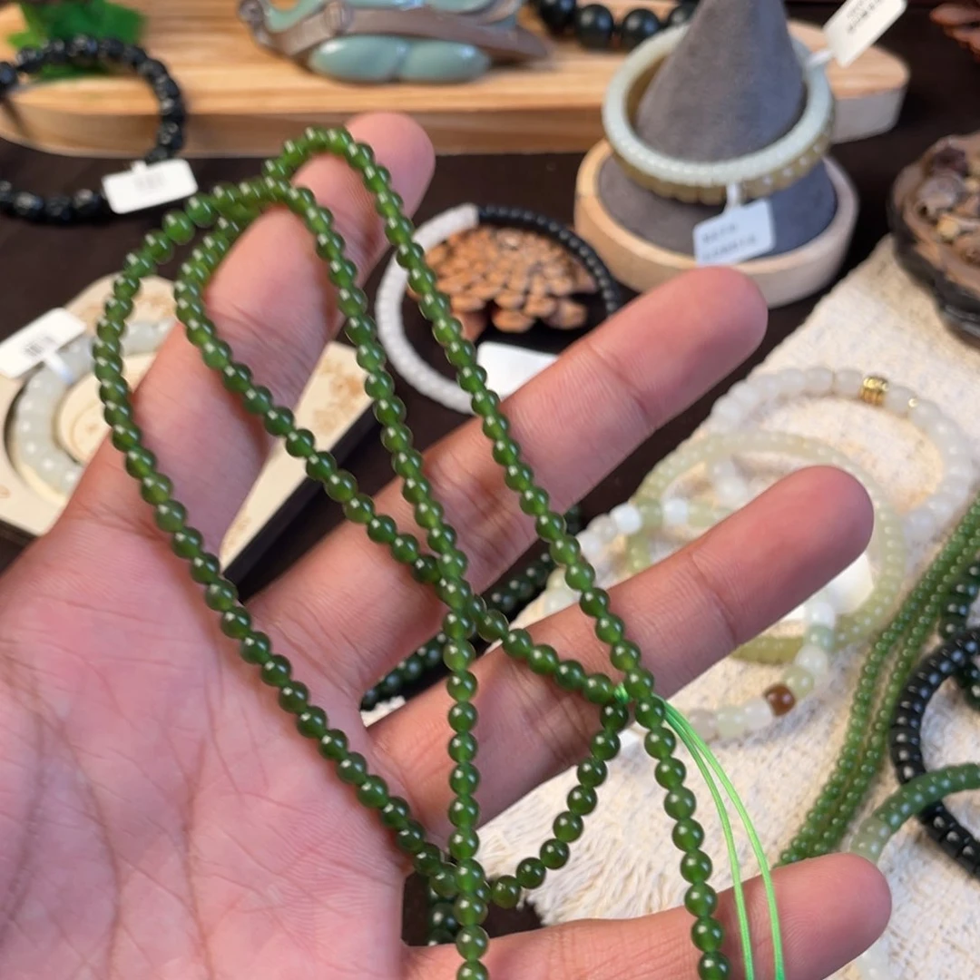 未镶嵌手串和田玉