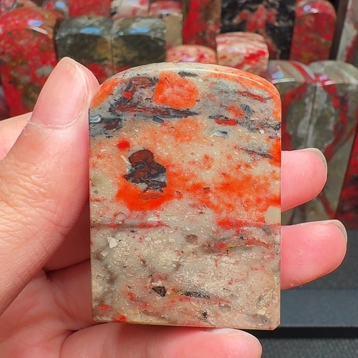 昌化石印石精品昌化鸡血石