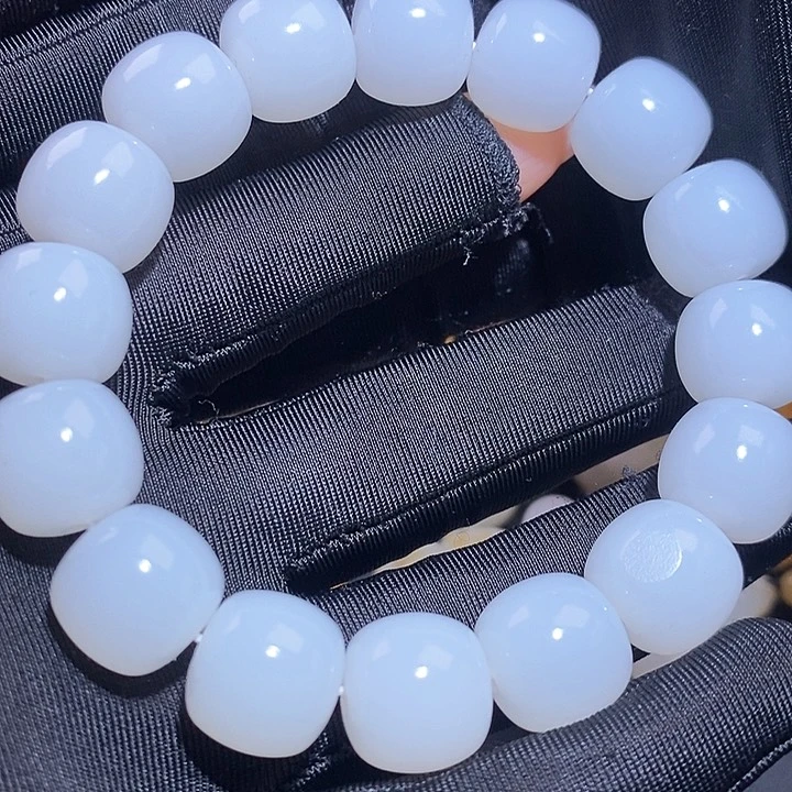 和田玉套链未镶嵌人****道