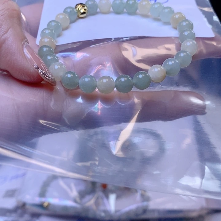 定制翡翠未镶嵌珠串