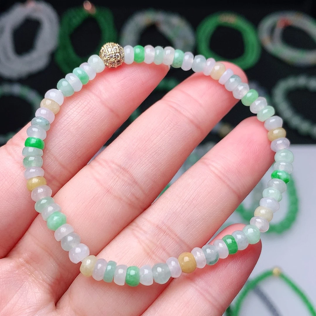 翡翠手链未镶嵌翡翠