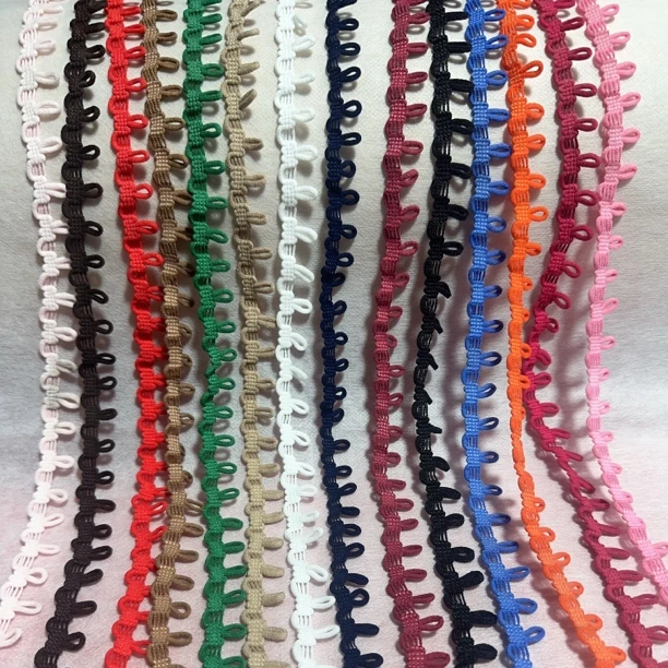 后领扣袢扣鼻纽扣松紧攀弹力绳带扣子衣领纽门绳扣毛领服装辅料