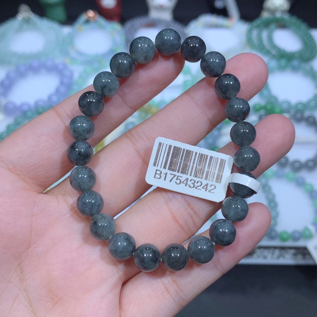 翡翠未镶嵌手串天然