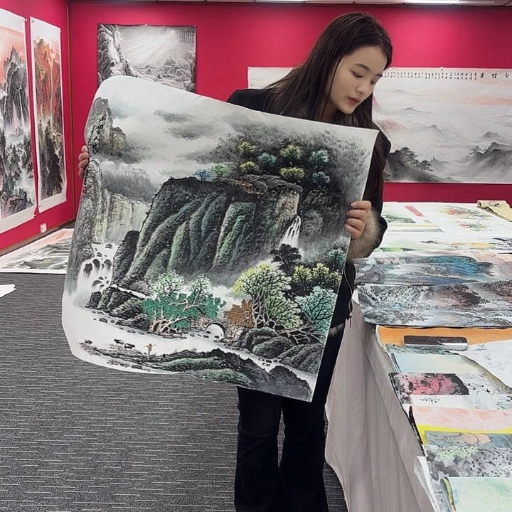 国画国画作品纯手绘