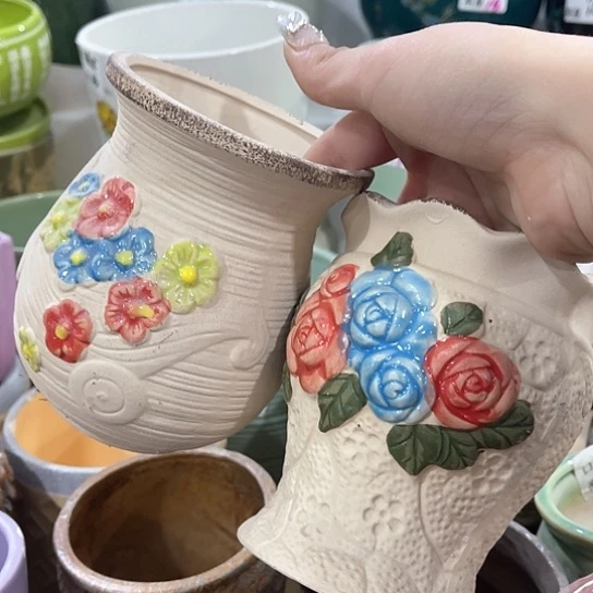 陶瓷外贸尾货多肉绿植陶瓷花盆