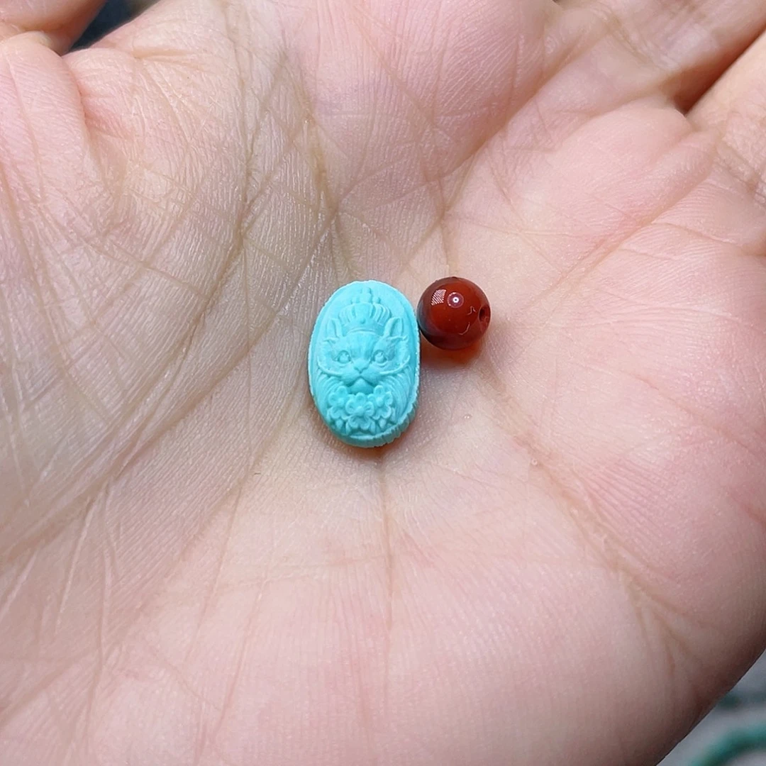 南红玛瑙未镶嵌配饰