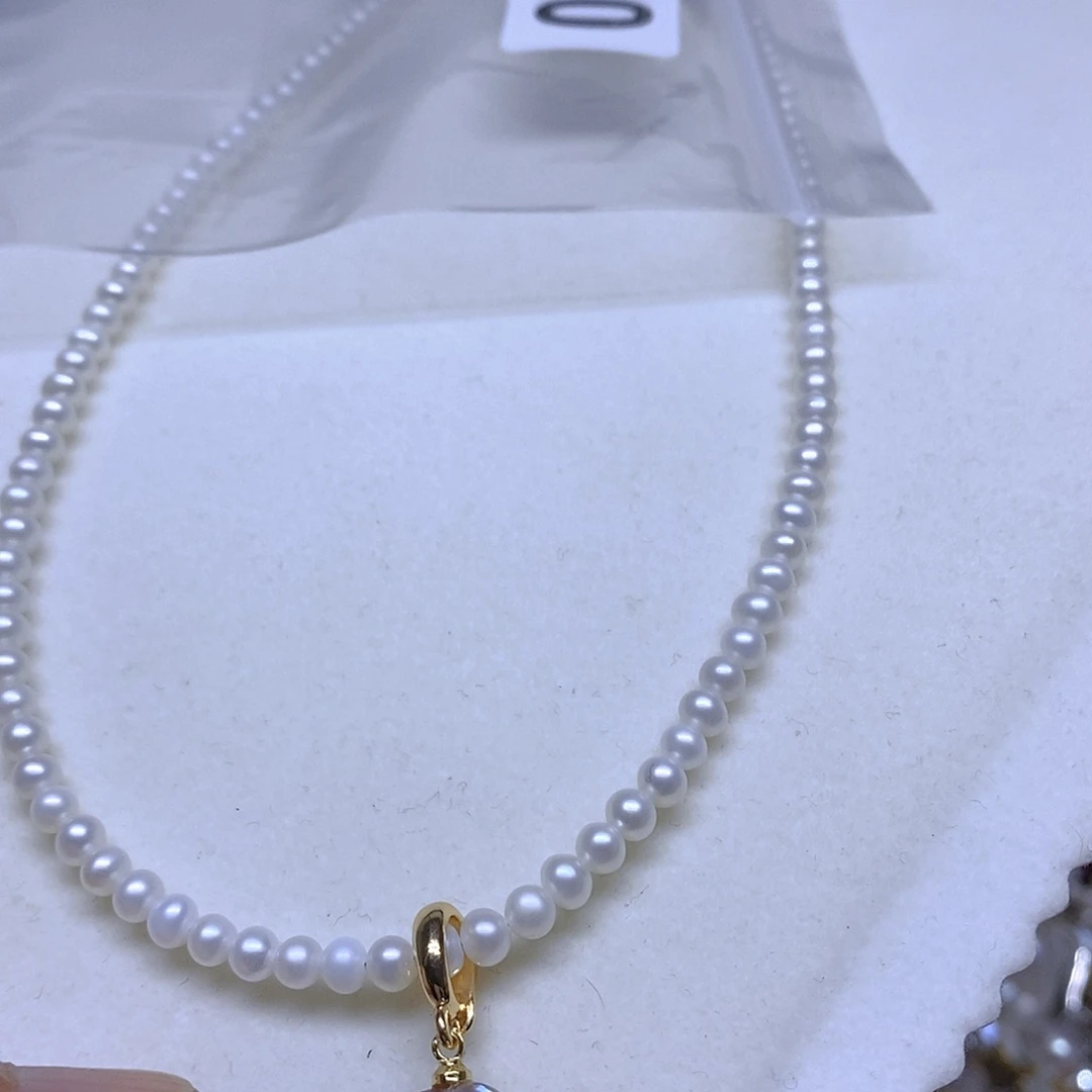 颈饰未镶嵌淡水珍珠