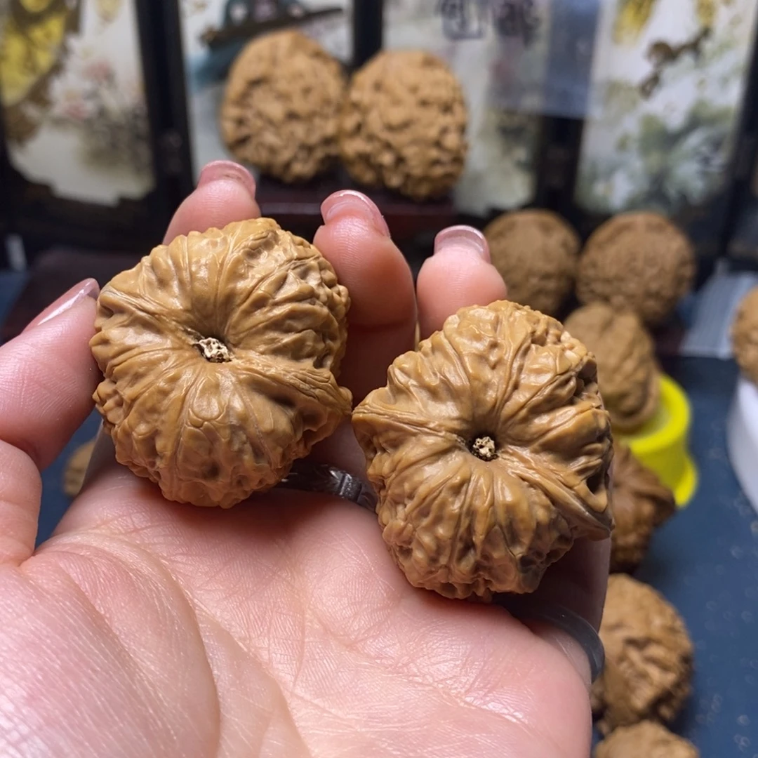 文玩核桃吊坠南瓜36尺27全品