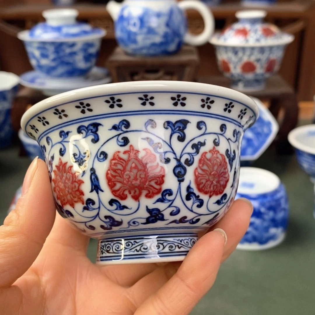 杯景德镇陶瓷手工手绘