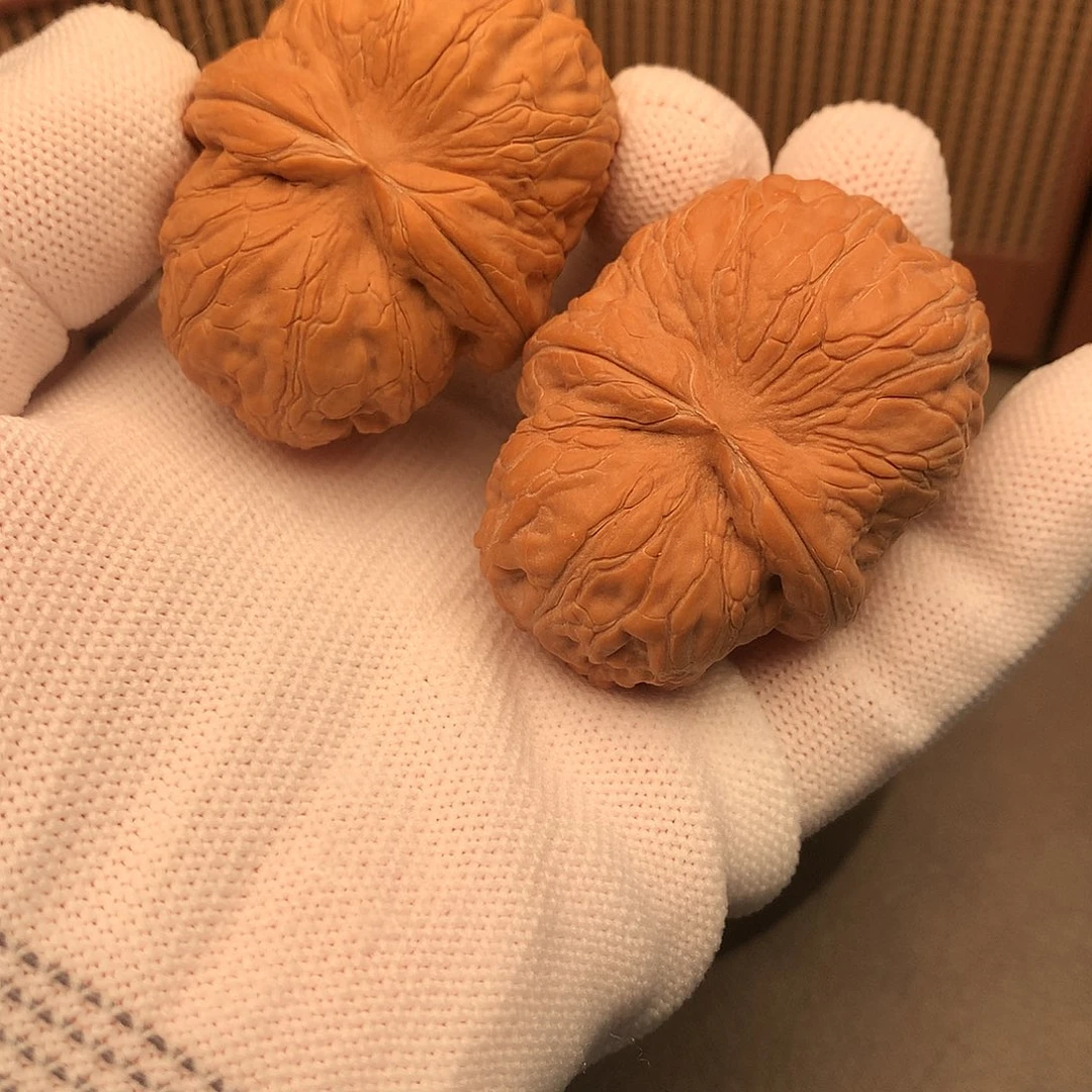 文玩核桃吊坠703号元宝异型46