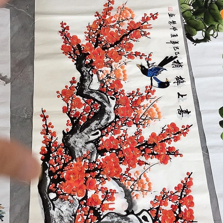 小周画廊的直播间