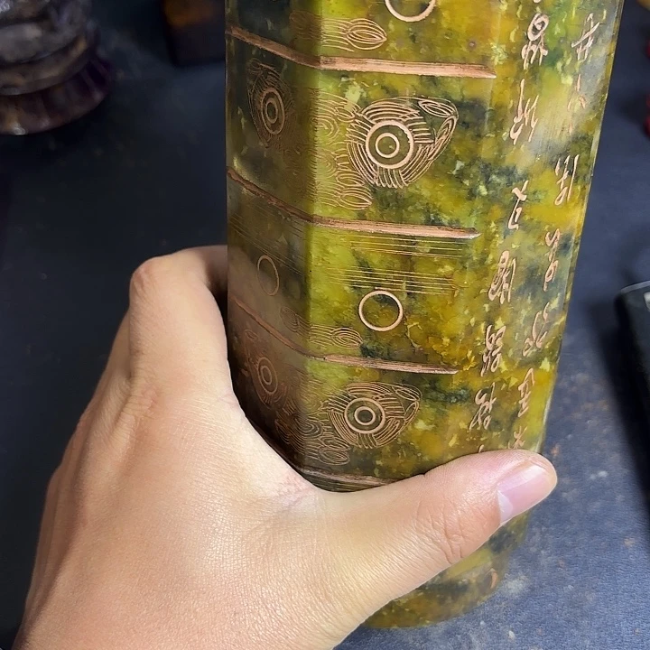 白玉菩提把件一个