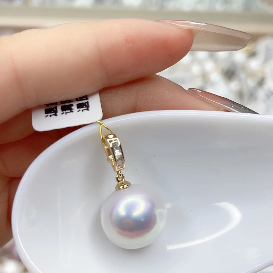 淡水珍珠合金吊坠(赠链)