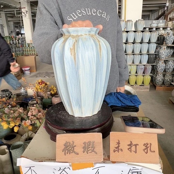 陶摆件景德镇陶瓷花瓶瑕疵专场