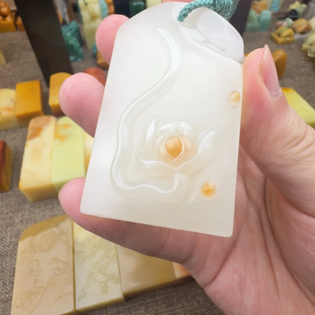 江***叶印石寿山石壽山021