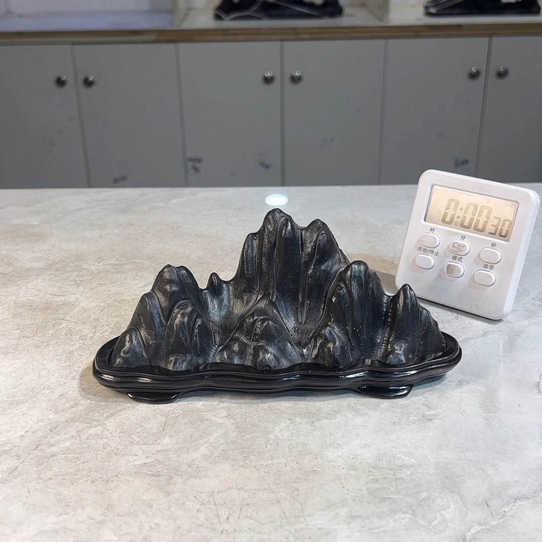 灵璧奇石博览会摆件无*风