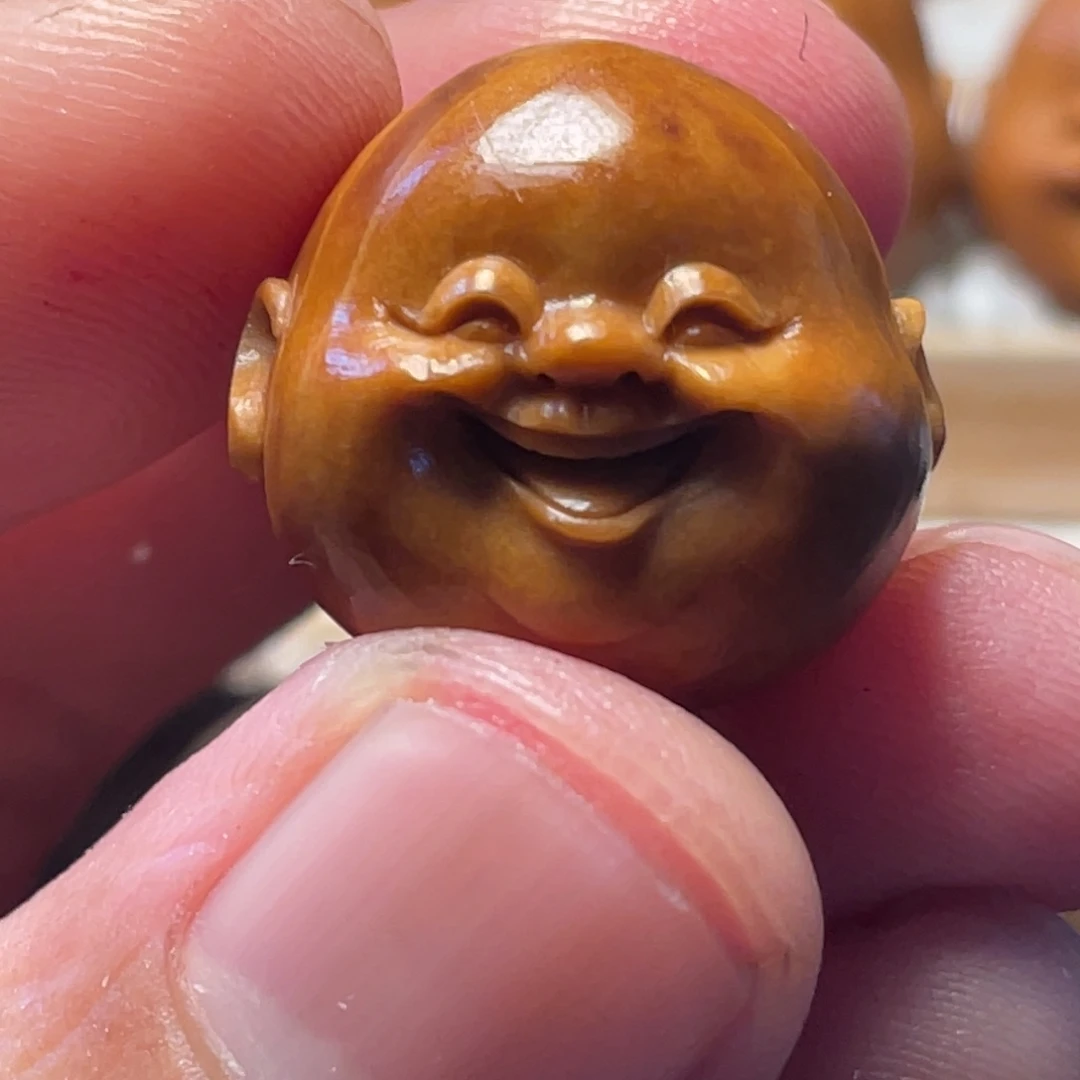 手串/手链橄榄核返油特价2.1铁核开心笑佛