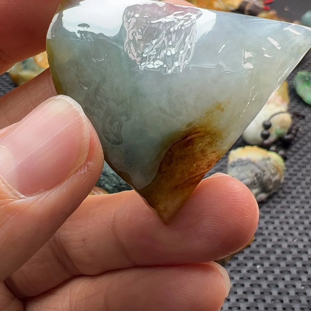 翡翠裸石缅甸翡翠