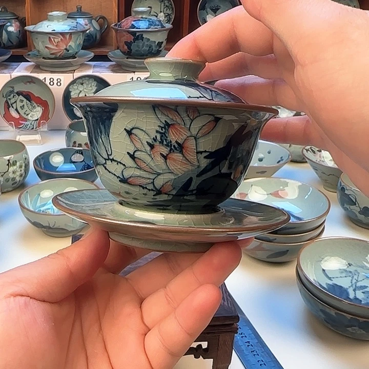 景德镇陶瓷陶瓷杯茶具