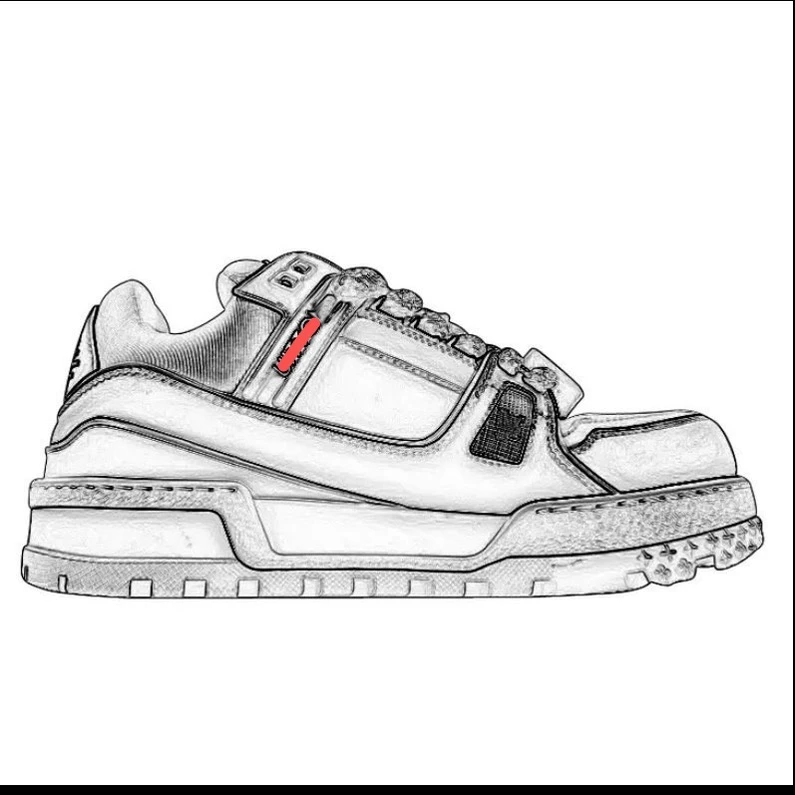 （婷婷）T+X小白鞋耐磨板鞋潮奢流行休闲鞋白色男士运动鞋透气