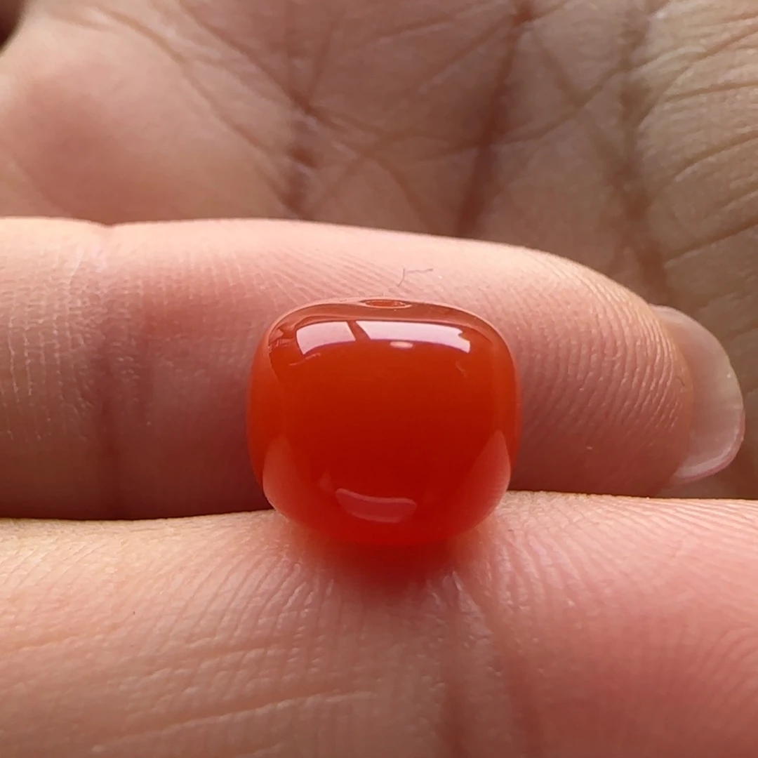 南红玛瑙老型9.4-7.8未镶嵌