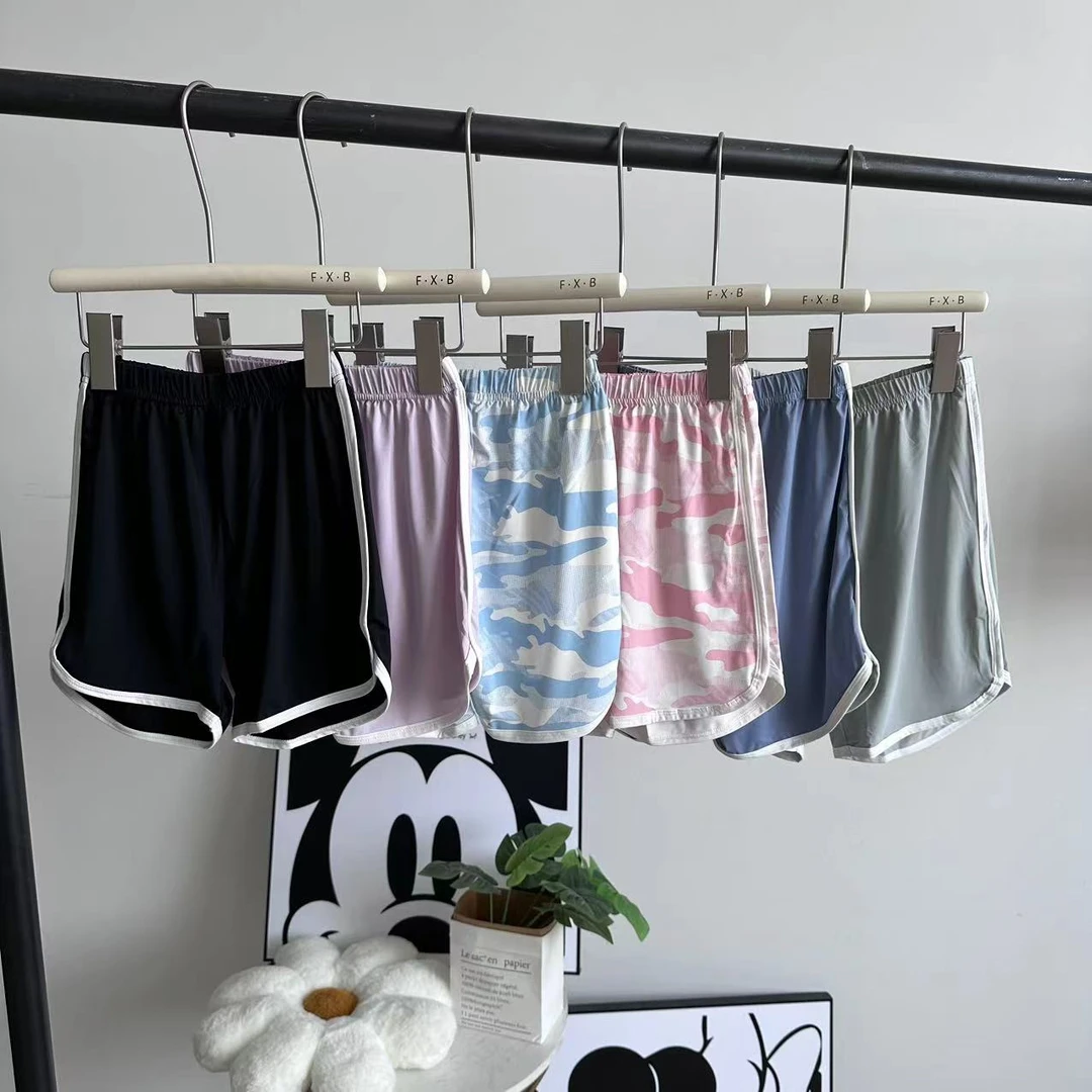 橙2364儿童夏季轻薄宽松冰凉轻运动型短裤户外居家时尚休闲百搭