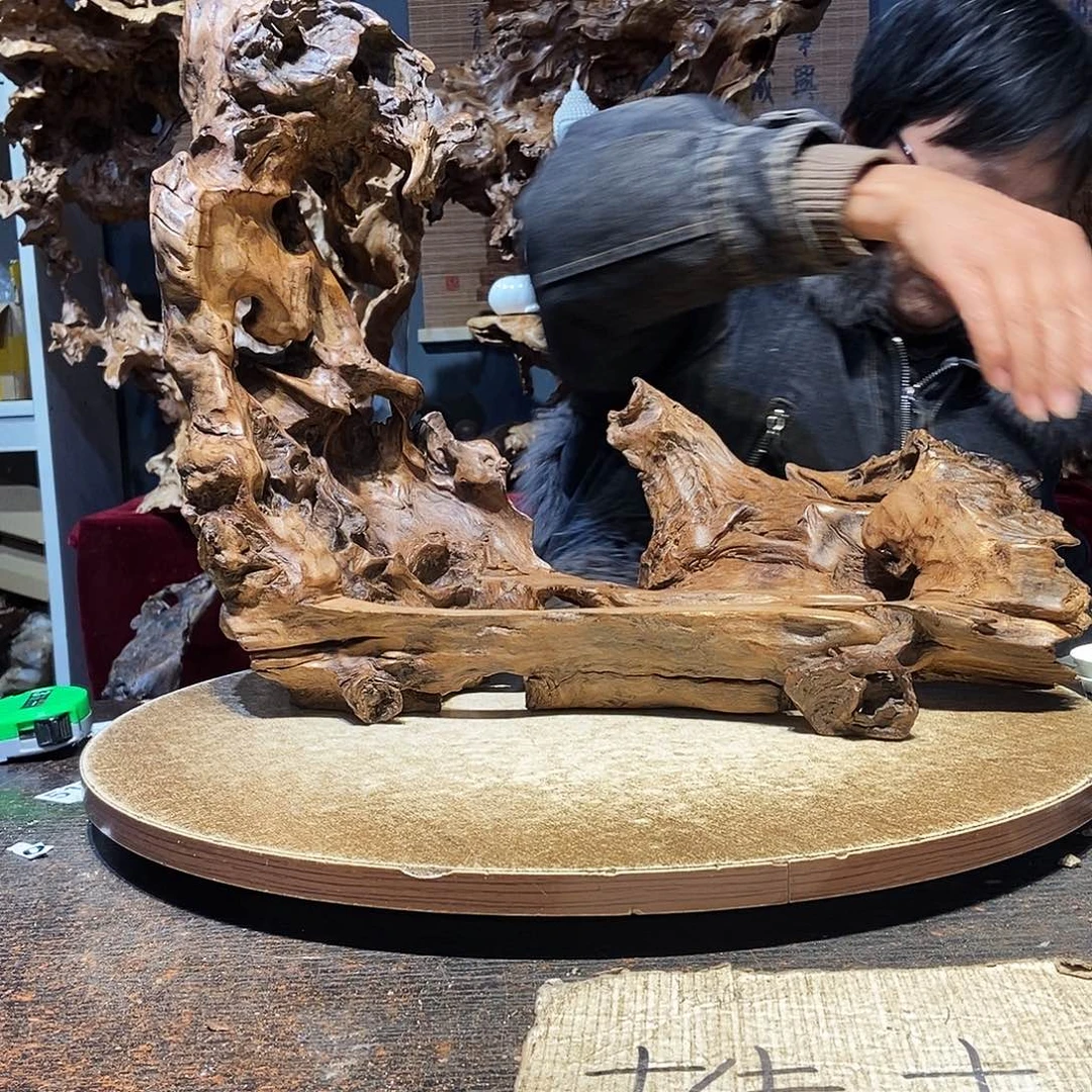 小***舍144株木随行根艺。