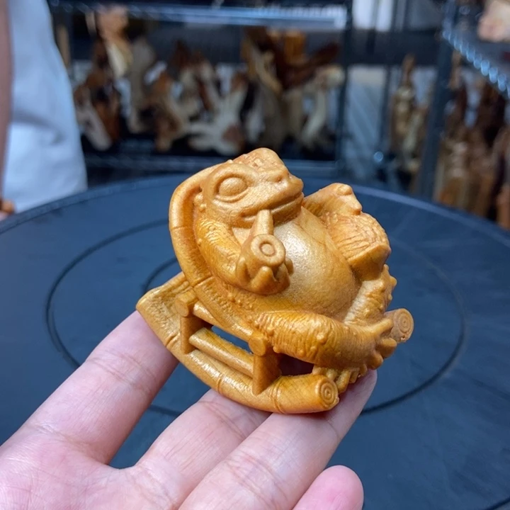 柏木（崖柏）手把件