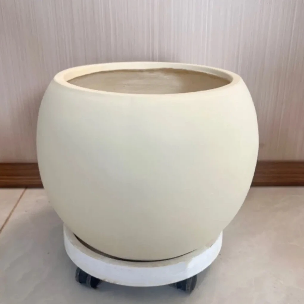 高端花盆工艺树脂盆树脂花盆菱圆形防水适合大型植物黑金刚橡胶树