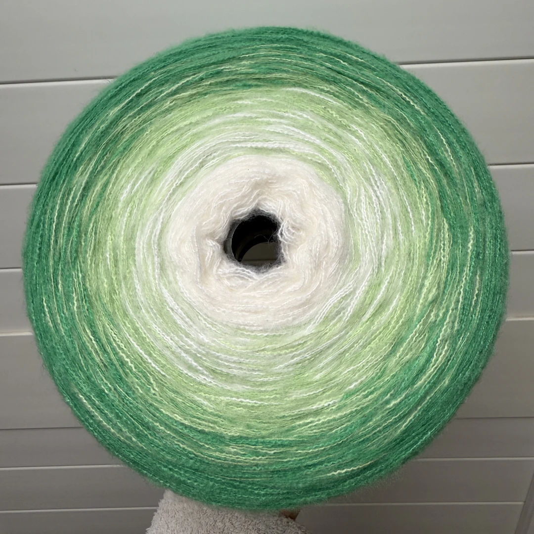 （不加捻）春风十里 4股鹿毛绒蛋糕线颜色丰富钩织各种毯子