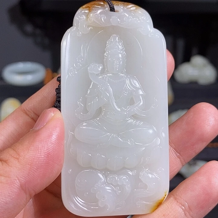 我***天未镶嵌和田玉挂件