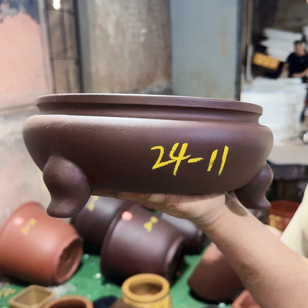 紫砂花盆紫砂花盆