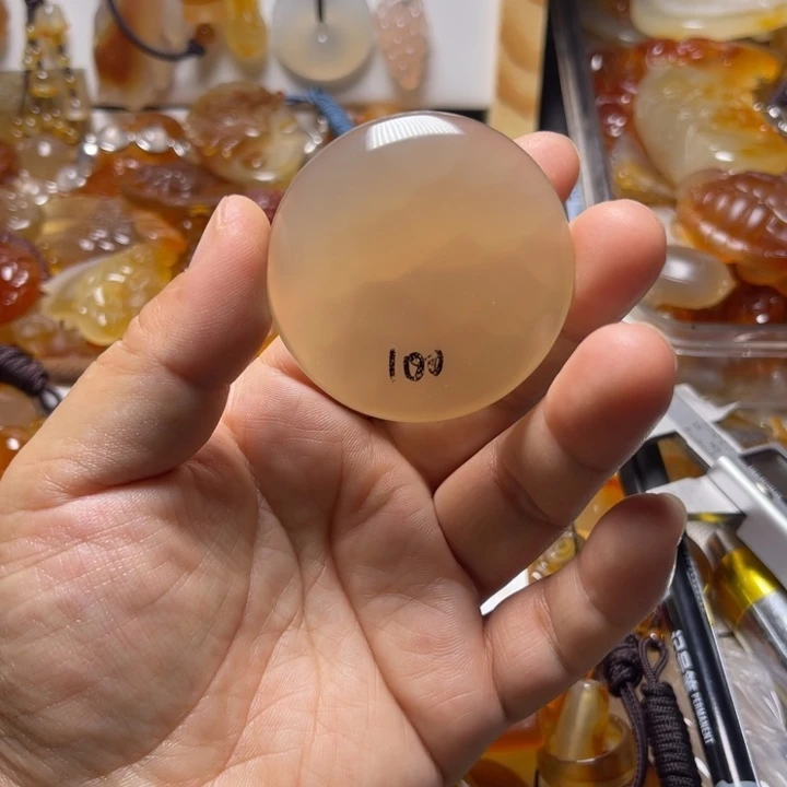 G***r玛瑙/玉髓未镶嵌颈饰0023