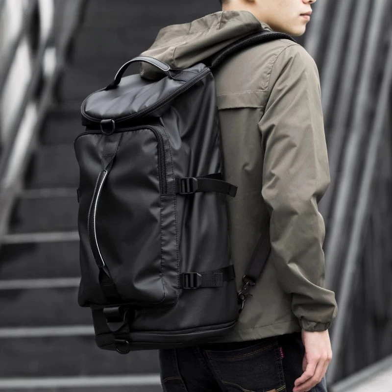 背包男士双肩包潮流大容量登机运动旅行包短途旅游行李包手提男包