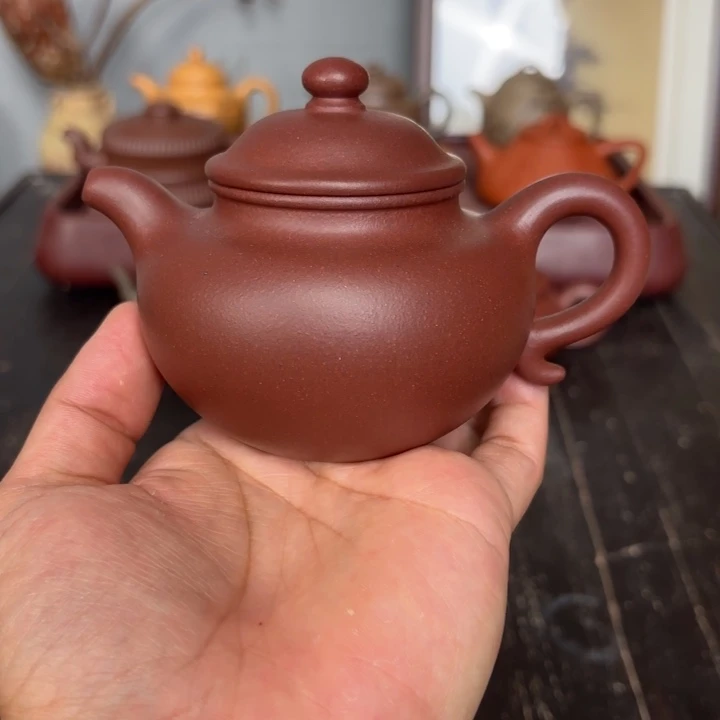 茶壶紫砂莲子190毫升中槽清