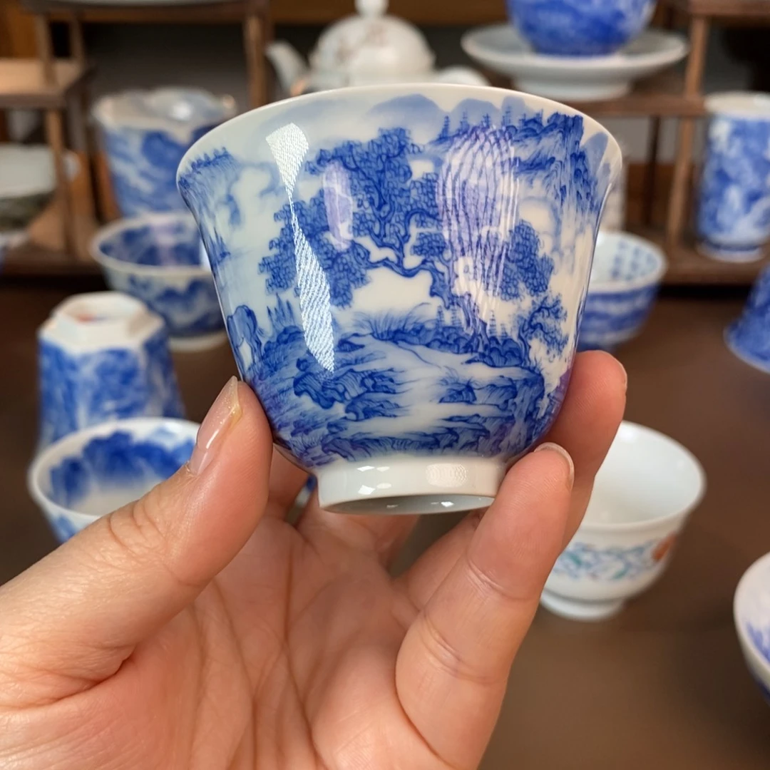 景德镇陶瓷手工手绘