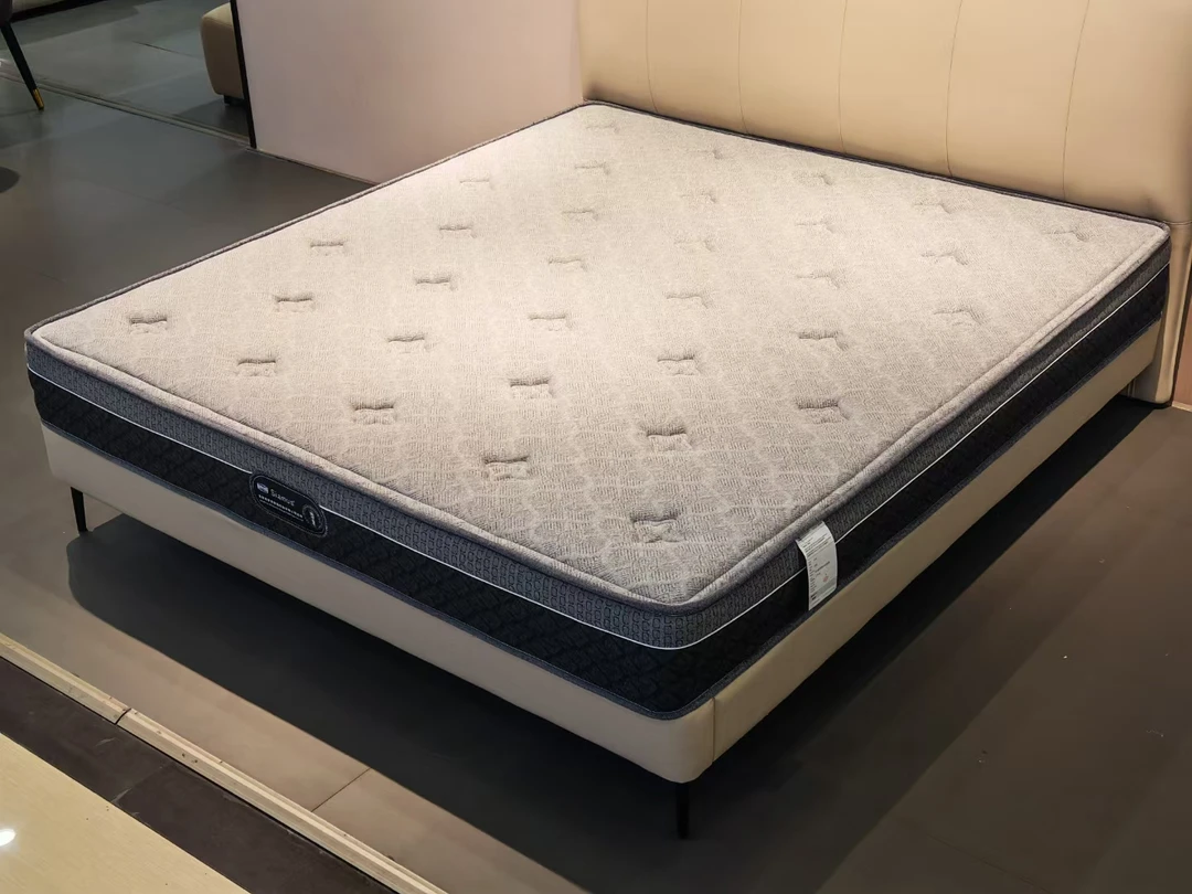 冷暖女神折叠床垫家用护脊护腰软中有回弹力Q弹棉抗干扰偏硬